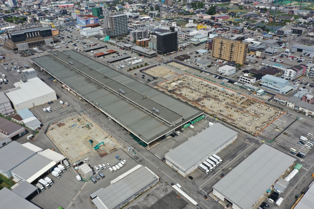 全国初「建物リース方式」による公設地方卸売市場の再整備